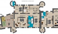 Plan Etage 2 Chateau Montrevost